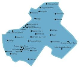 Mairies de Haute-Savoie équipées de stations biométriques