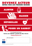 Devenez acteur, initiez-vous aux premiers secours