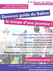 Appel à participation, c'est votre Salève 2016 - Affiche