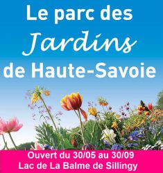 Ouverture du Parc des Jardins de Haute-Savoie