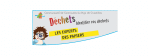 Exposition et jeu/enquête sur les déchets à la bibliothèque de Cruseilles