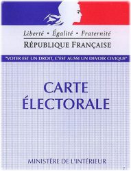 Carte électorale