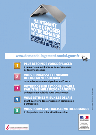 Demande de logement social sur internet