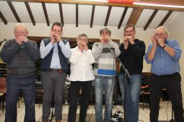 Harmonica des Bornes lors de la cérémonie des voeux 2018