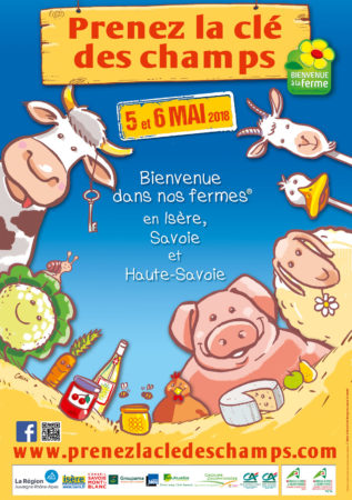 Affiche "Prenez la clé des champs"