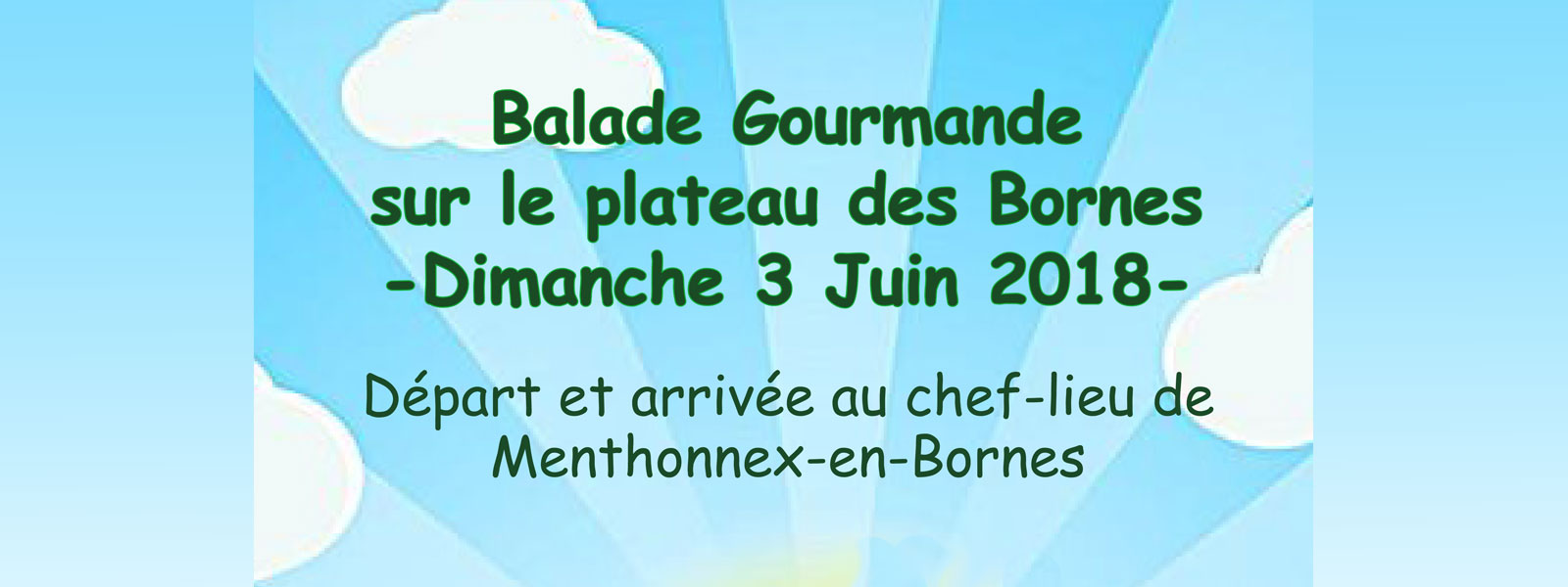 Balade gourmande le 3 juin 2018