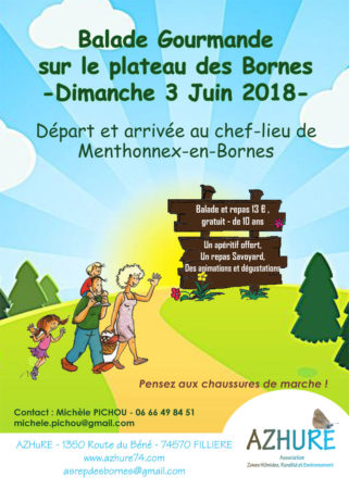 Balade gourmande le 3 juin 2018