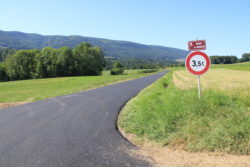 Regoudronnage de la route du Murger 2018