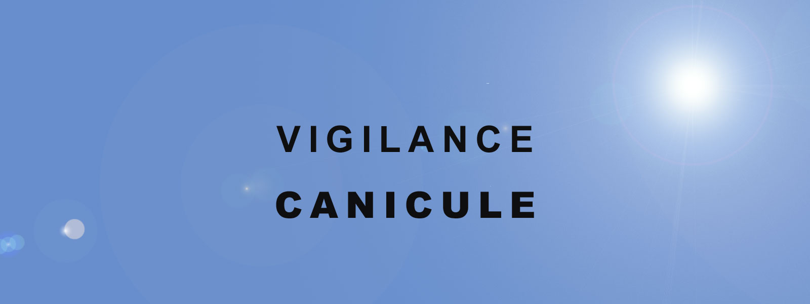 Canicule - Vigilance orange