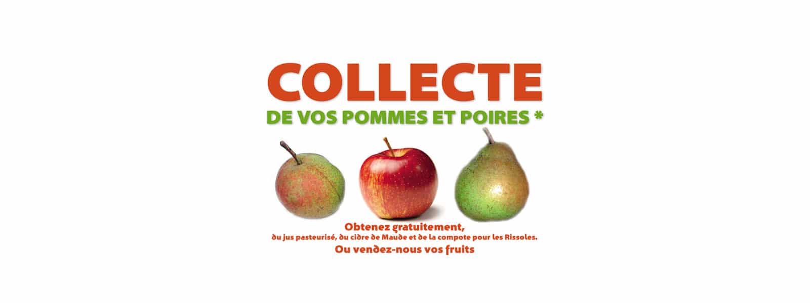 Service gratuit de pressage des fruits des vergers