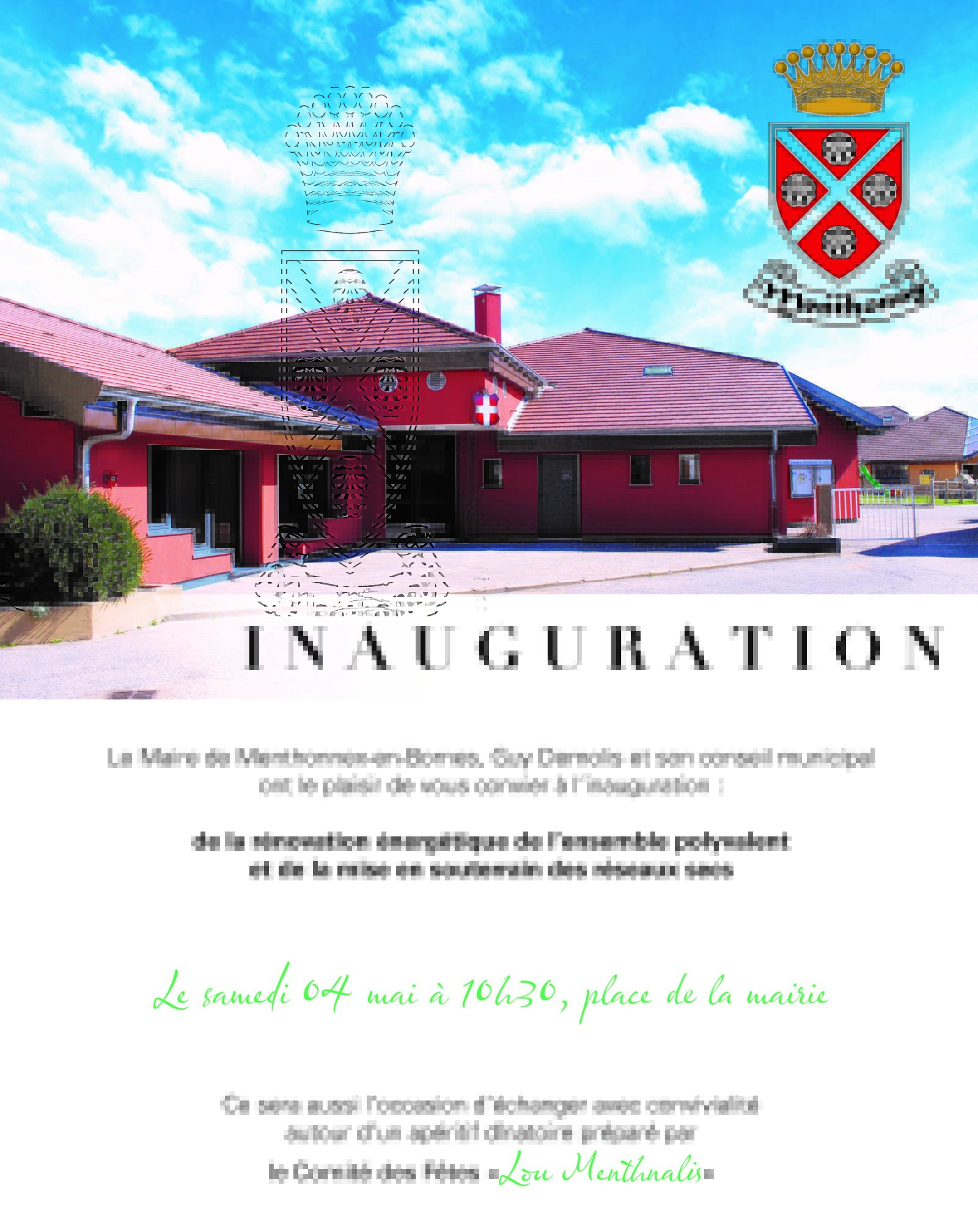 Inauguration de l'ensemble poyvalent