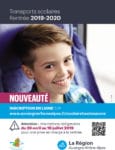 Flyer pour les inscriptions aux transports scolaires 2019-2020.