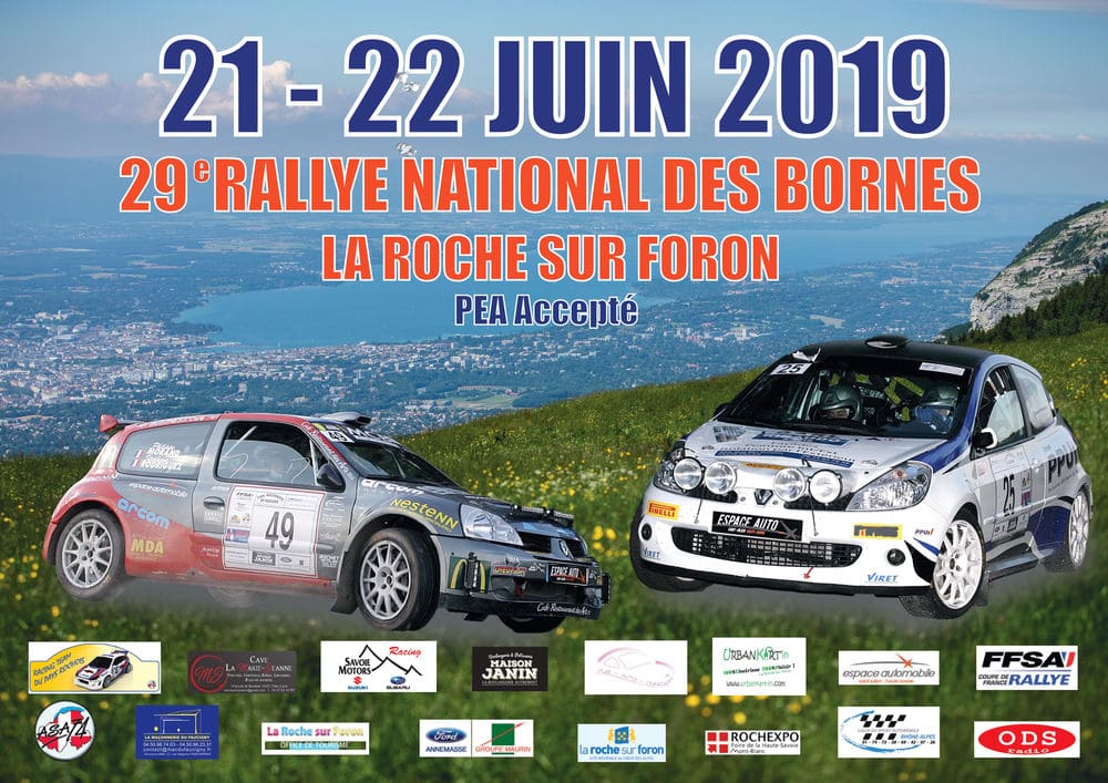 29ème Rallye des Bornes - 2019