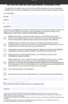 Attestation de déplacement dérogatoire