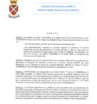 Extrait Arrêté Préfectoral Covid19