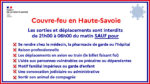 Couvre-feu en Haute-Savoie