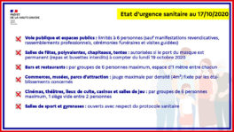 Covid 19 : instauration de l'état d'urgence sanitaire