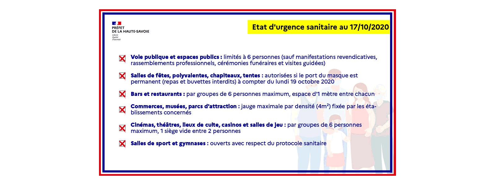 Covid 19 : instauration de l'état d'urgence sanitaire