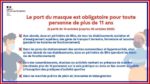 Obligation du port du masque en Haute-Savoie