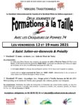 Formations à la taille 2021