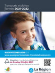 Flyer sur l'inscription aux transports scolaires 2021-2022 - Page 1