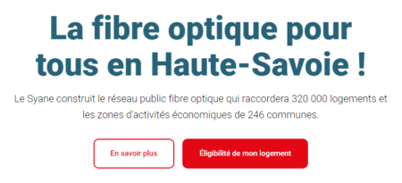 Testez votre éligibilité à la fibre