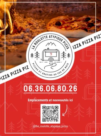 Affiche de la roulotte atypique pizza