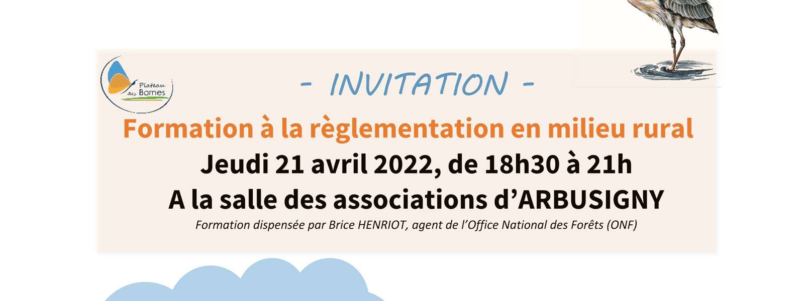 Formation à la règlementation en milieu rural Jeudi 21 avril 2022 à Arbusigny