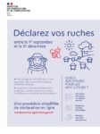 Déclaration de ruches du 1er septembre au 31 décembre 2022
