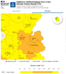 Vigilance orange neige-verglas les 16 et 17 janvier 2023