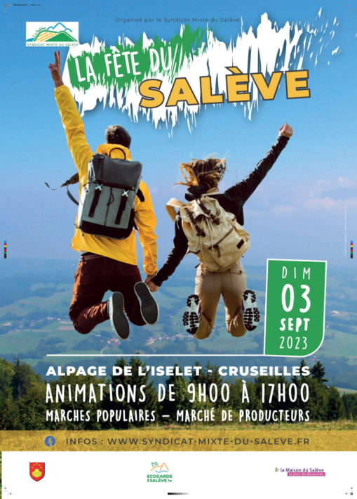 Affiche de la fête du Salève 2023