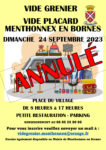 Vide-greniers du 24 septembre 2023 ANNULÉ