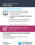 Flyer inscriptions aux transports scolaires 2024-2025 page 2