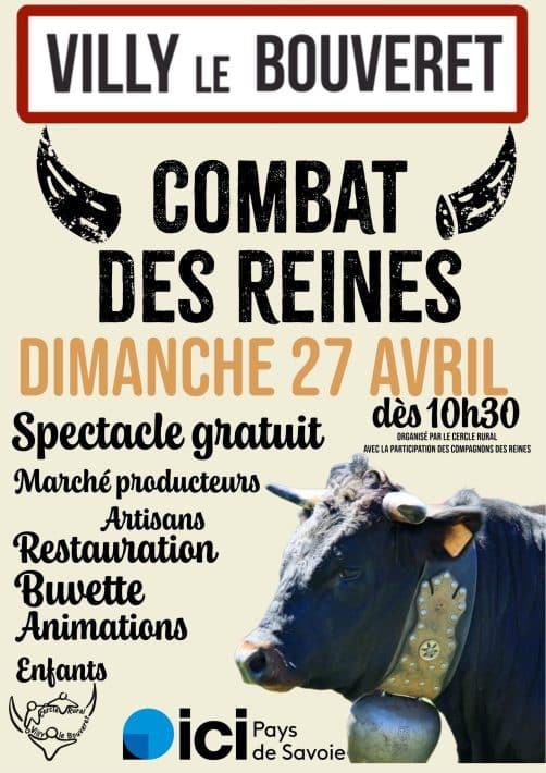 Combat des Reines à Villy-le-Bouveret le 27 avril 2025 düs 10h30.