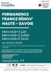 Permanences France Rénov’ en juin, juillet et août 2025