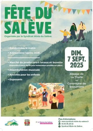 Affiche de la Fête du Salève 2025
