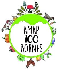 Logo de l'AMAP 100 Bornes