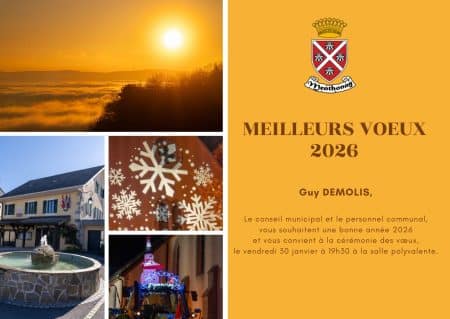 Meilleurs voeux 2026