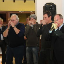 Harmonica des Bornes à la cérémonie des voeux 2017